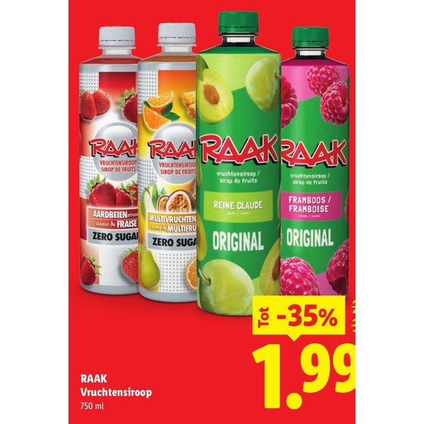 Raak Vruchtensiroop