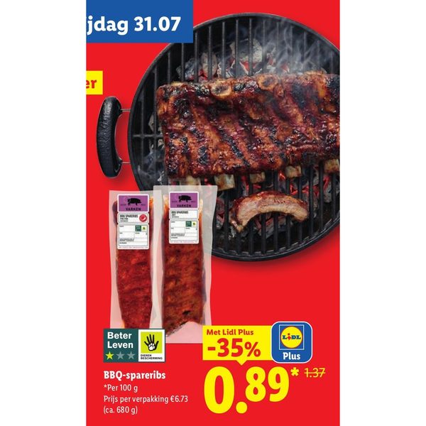 BBQ-spareribs