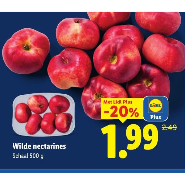 Wilde nectarines