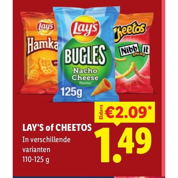 LAY'S of CHEETOS