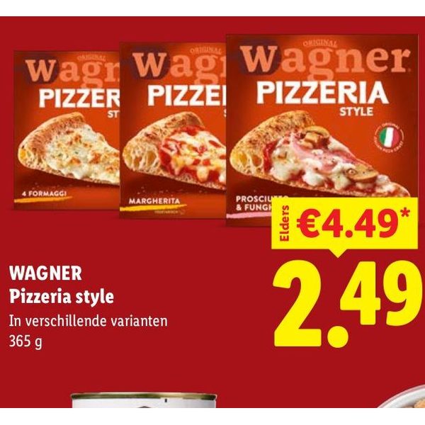 Wagner Pizzeria style