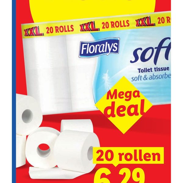 Floralys toiletpapier