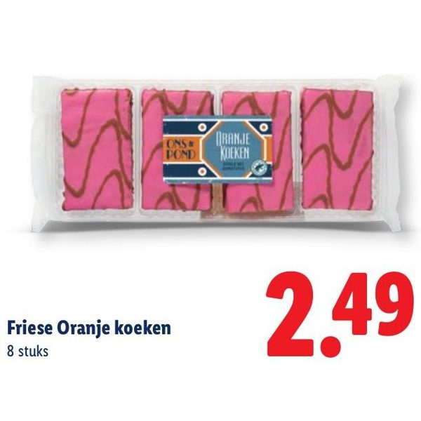 Friese Oranje koeken