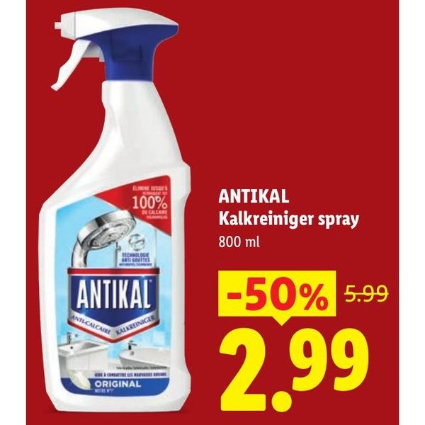 Antikal Kalkreiniger spray