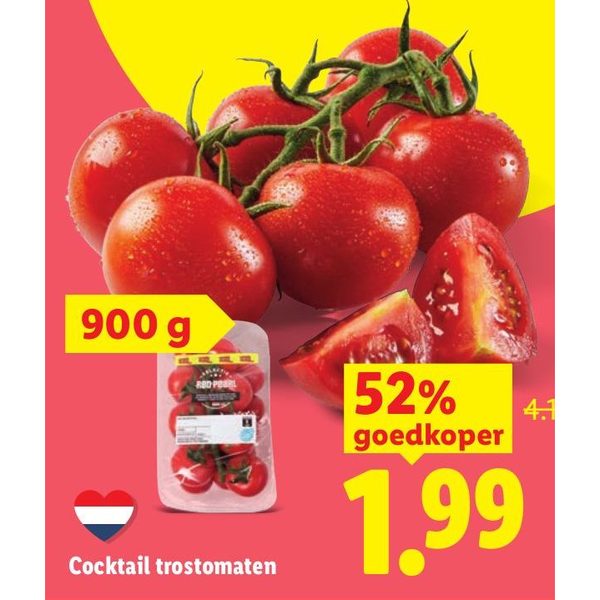 Cocktail trostomaten