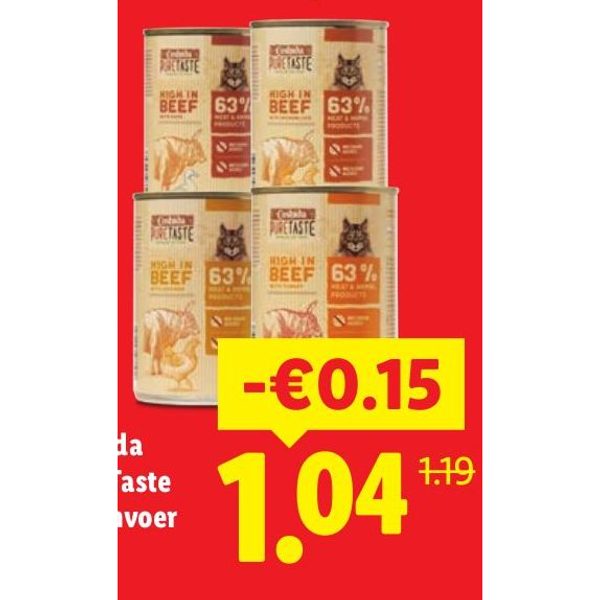 Coshida Pure Taste kattenvoer