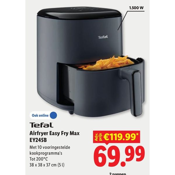 Tefal Airfryer Easy Fry Max