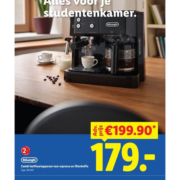 DeLonghi Combi-koffiezetapparaat