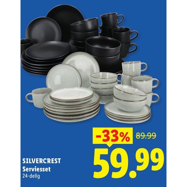 Silvercrest Servieset