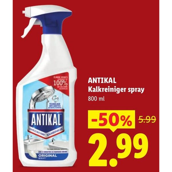 Antikal Kalkreiniger spray