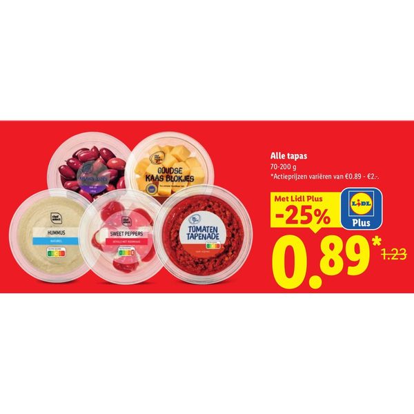 Alle tapas