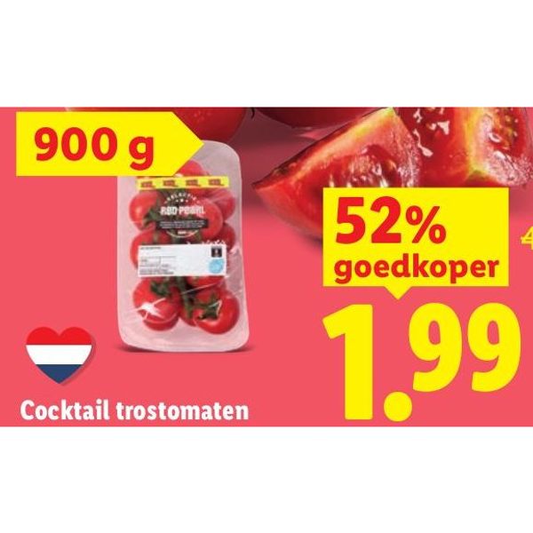 Cocktail trostomaten