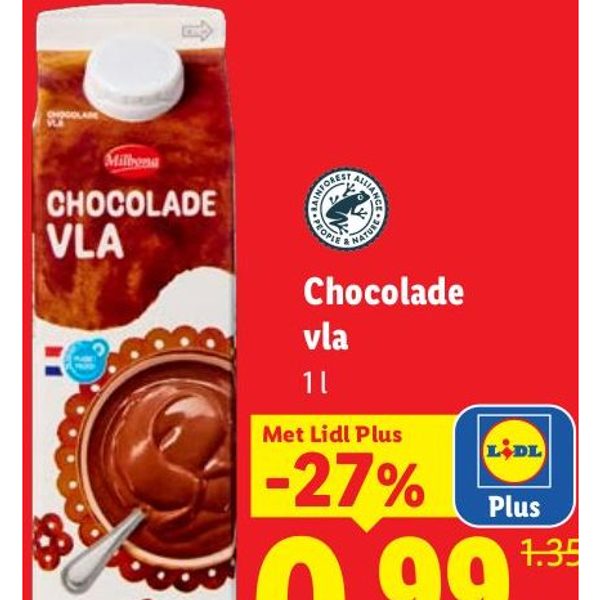 Chocolade vla