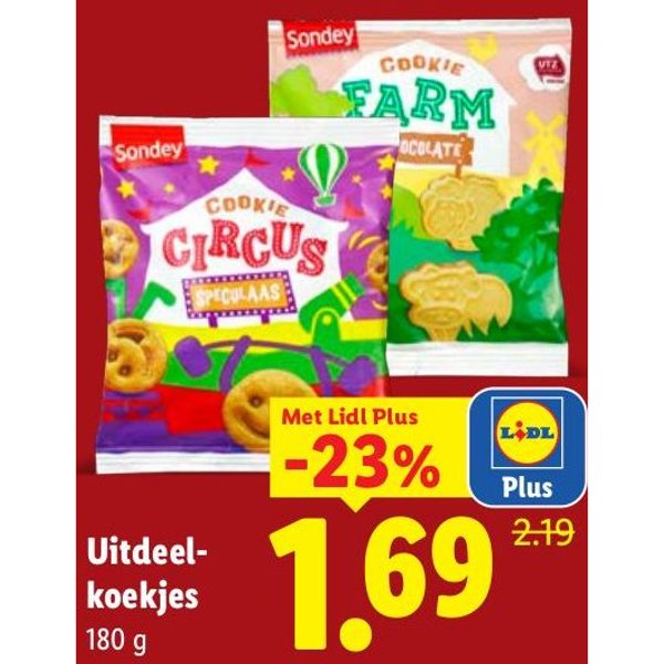 Sondey Uitdeelkoekjes