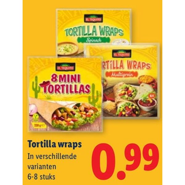 Tortilla wraps