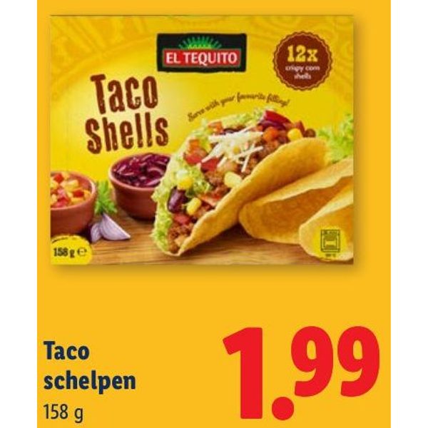 Taco schelpen