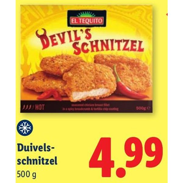 Duivels-schnitzel