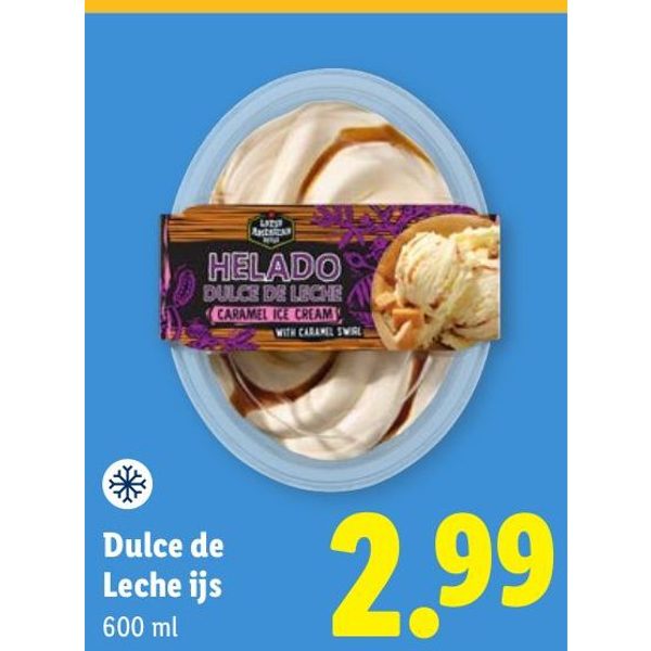 Dulce de Leche ijs