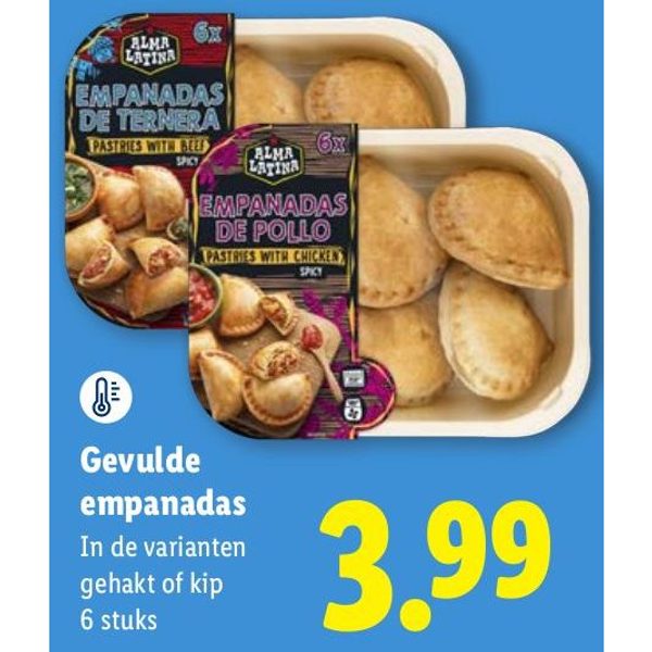 Gevulde empanadas