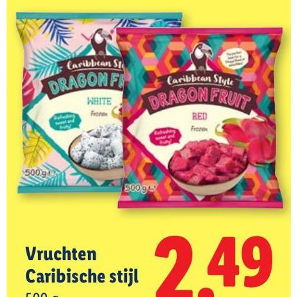 Vruchten Caribische stijl