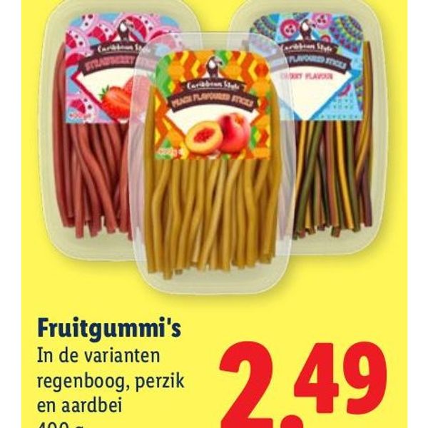 Fruitgummi's