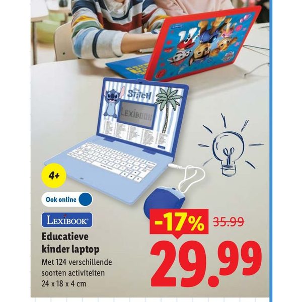 Educatieve kinder laptop