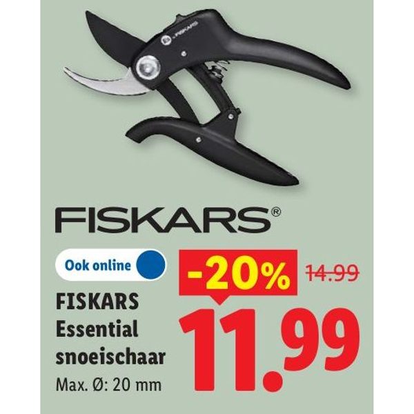 Fiskars Essential snoeischaar