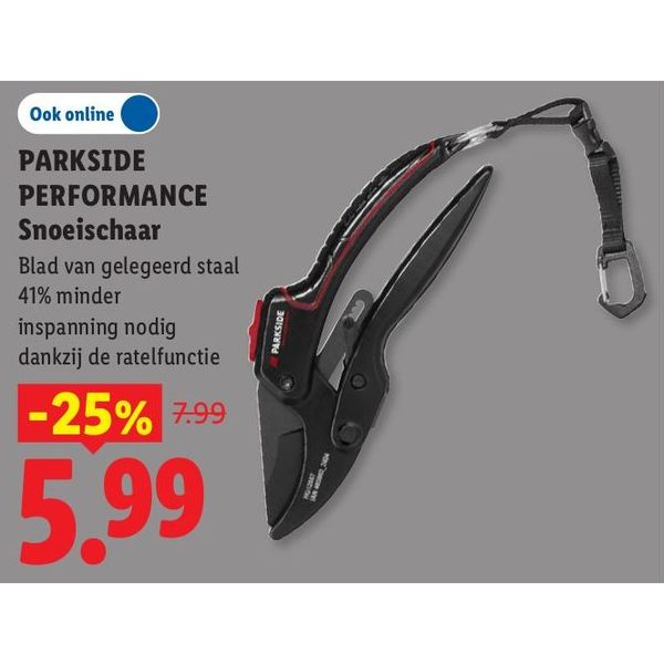 Parkside Performance Snoeischaar