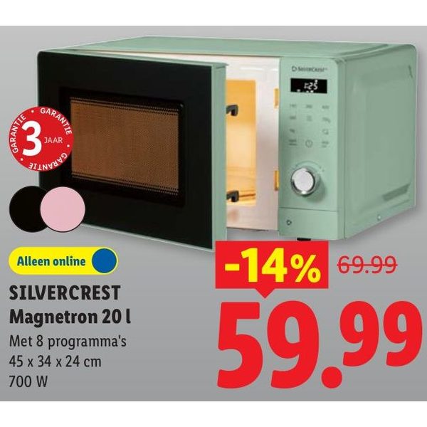 SILVERCREST Magnetron 20 l