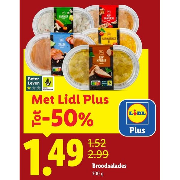 Broodsalades