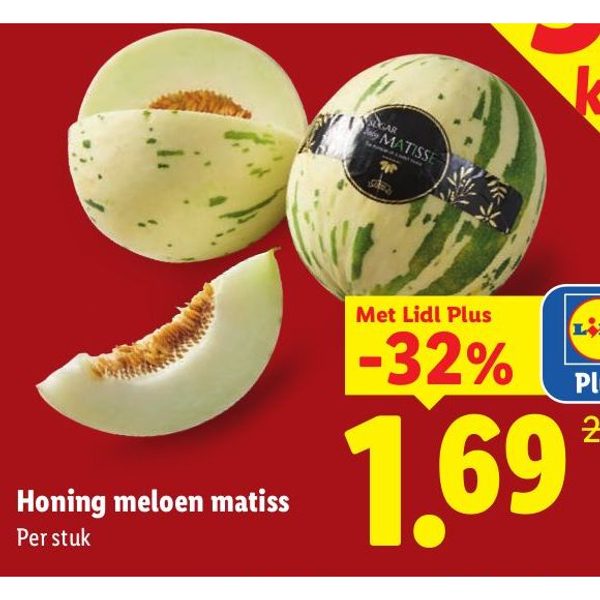 Honing meloen matiss
