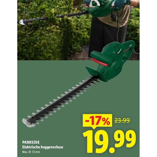 Parkside Elektrische heggenschaar