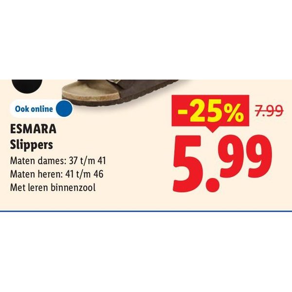 Esmara Slippers