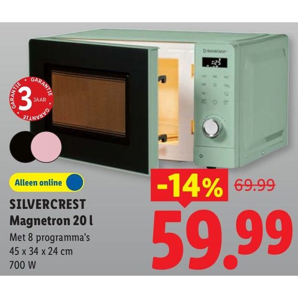 SILVERCREST Magnetron 20 l