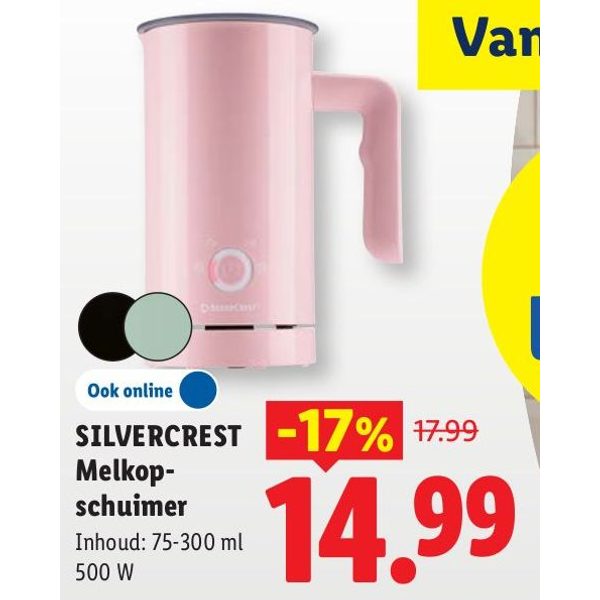SILVERCREST Melkopschuimer