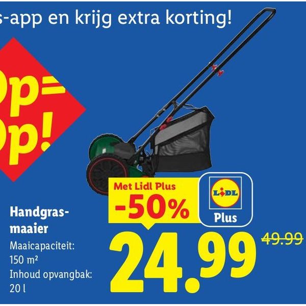 Handgrasmaaier