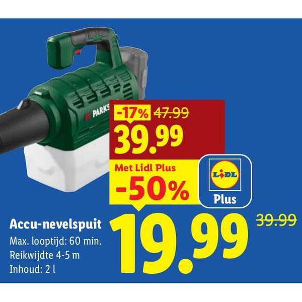 Accu-nevelspuit