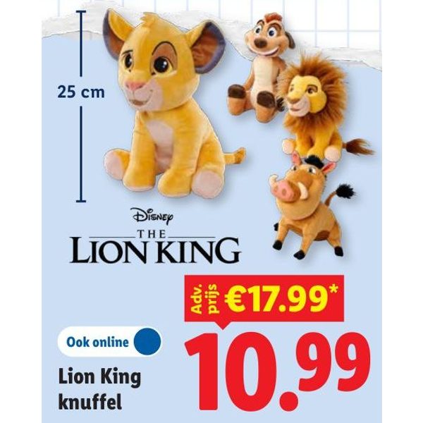 Lion King knuffel