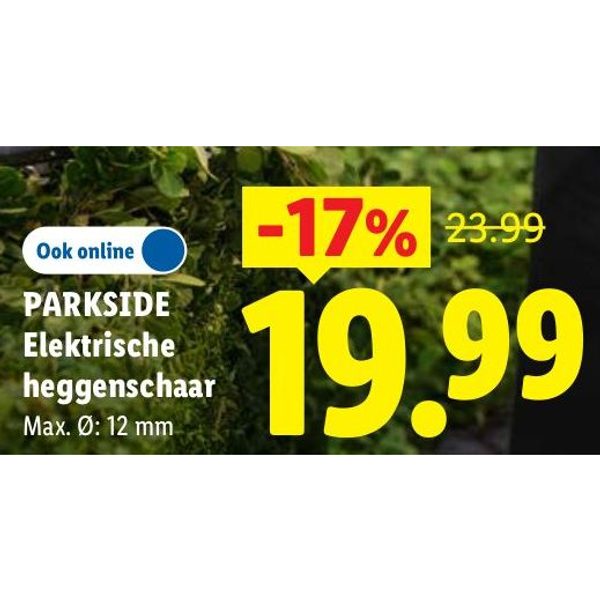 PARKSIDE Elektrische heggenschaar