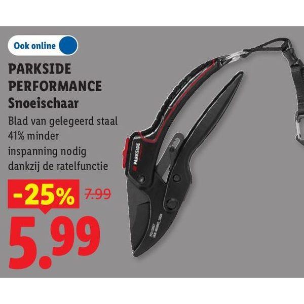 PARKSIDE PERFORMANCE Snoeischaar