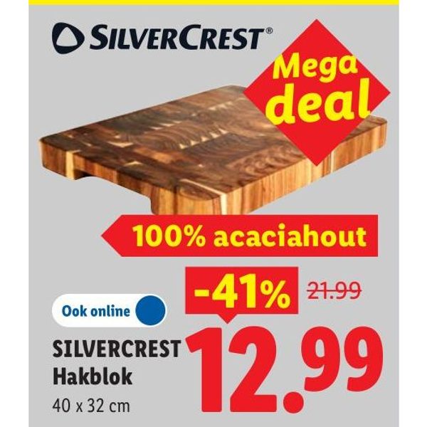 SILVERCREST Hakblok