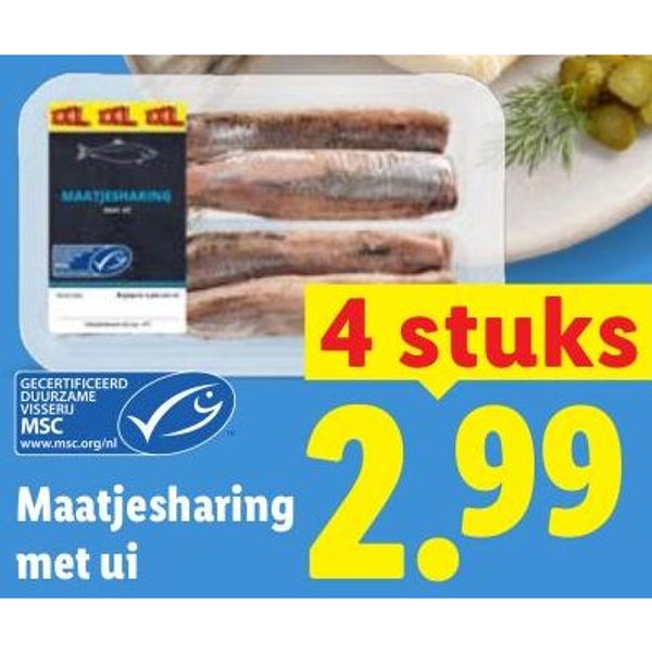 Maatjesharing met ui