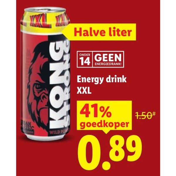 Kong Energy drink XXL