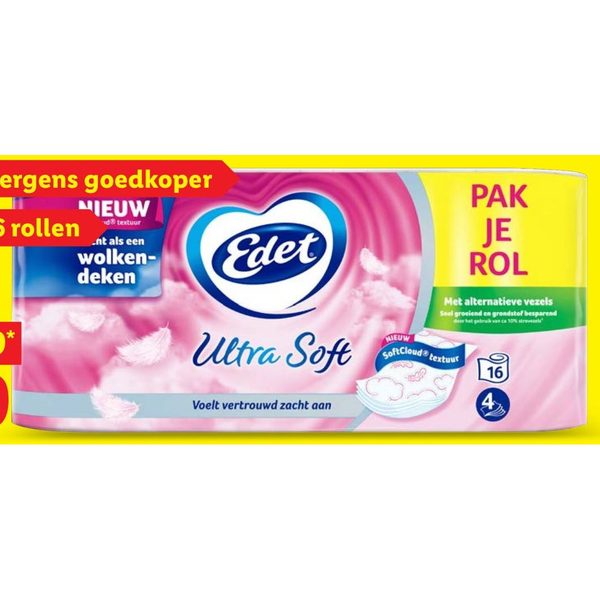 EDET Toiletpapier Ultra Soft