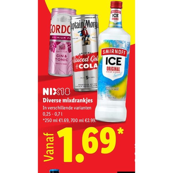 Diverse mixdrankjes