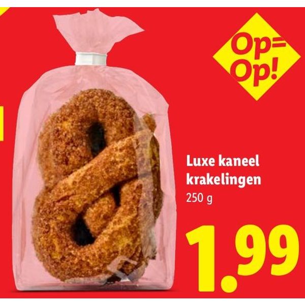 Luxe kaneel krakelingen
