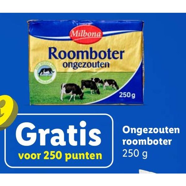 Ongezouten roomboter