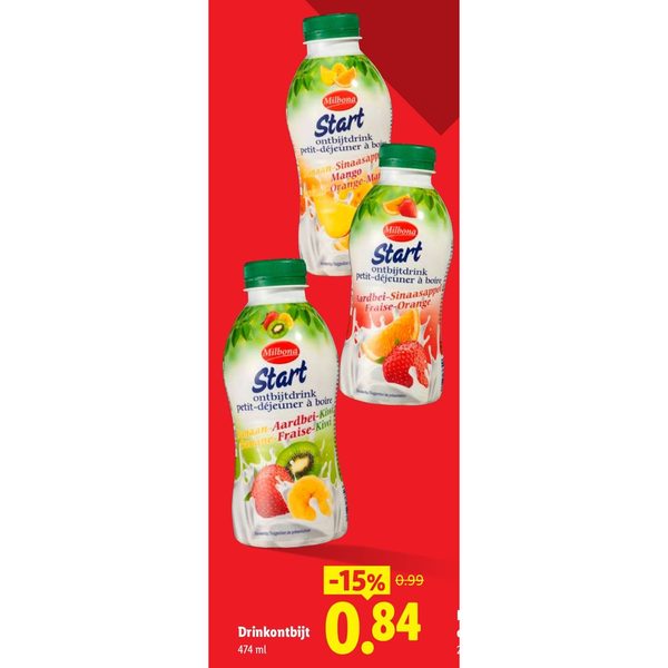 Start ontbijtdrink