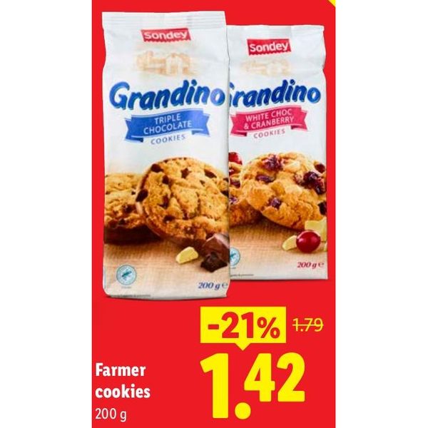 Grandino cookies