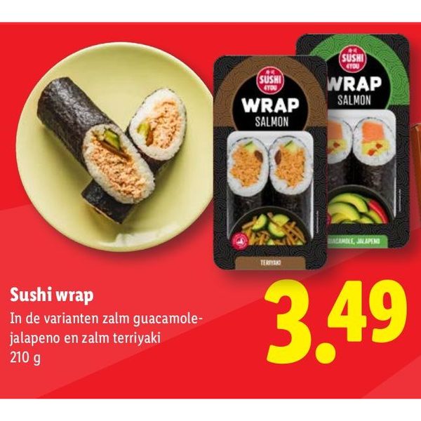 Sushi wrap